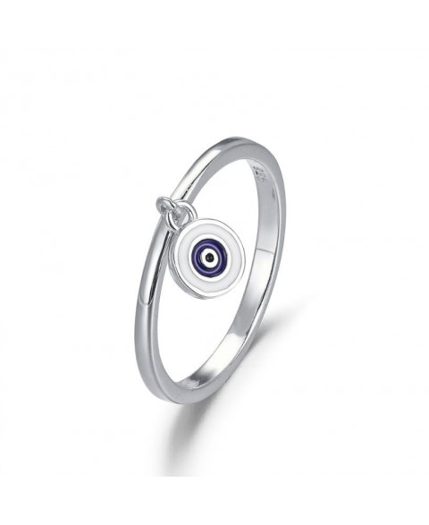 Anillo Ojo Turco al Aire Plata