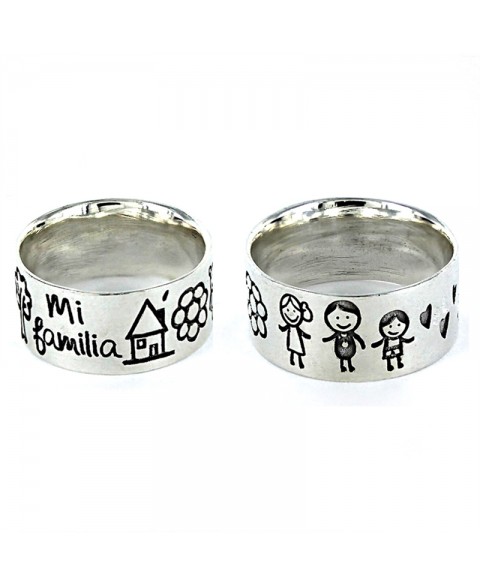 Anillo My Family pareja con...