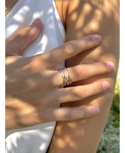 Anillo Mari Jose Plata