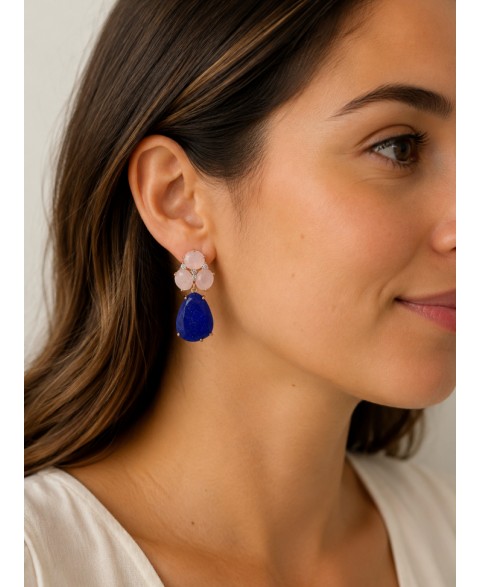 Pendientes Adagio Rosa Oro