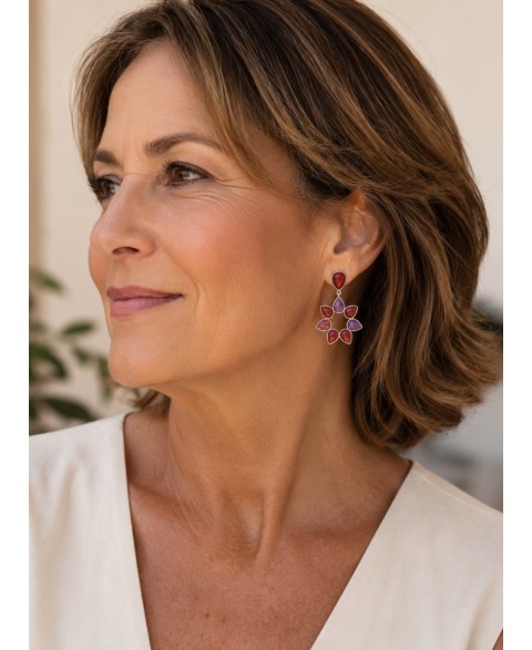 Pendientes Vida Flor...