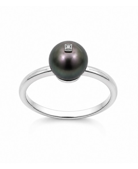 Anillo plata 8mm Diamond de...