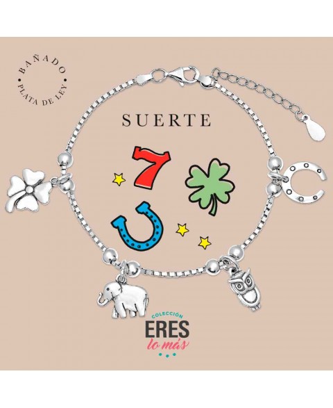 Pulsera Eres lo Más Suerte...