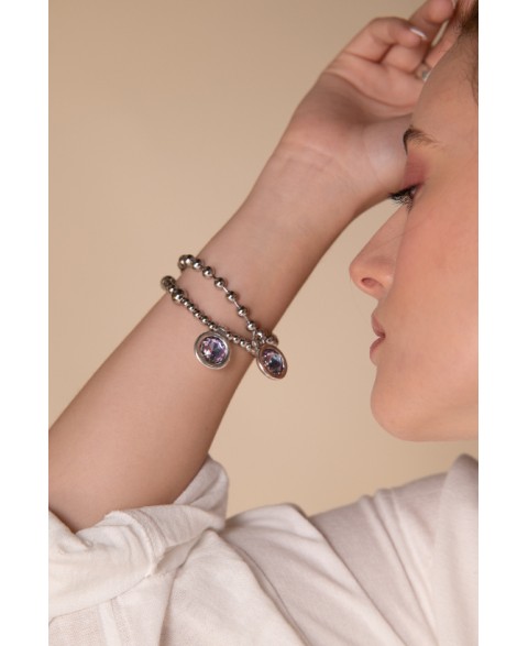 Pulsera Moon Morado Ciclón