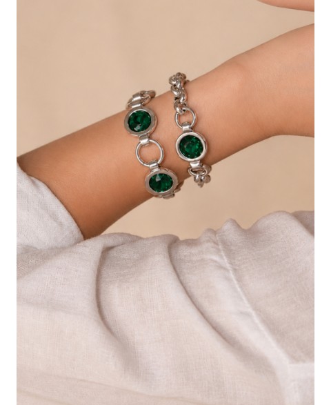 Pulsera Totality Verde Ciclón