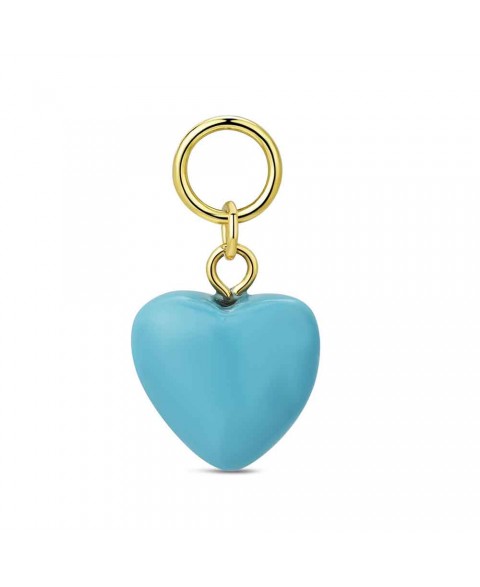 Charm Corazón Turquesa 13...