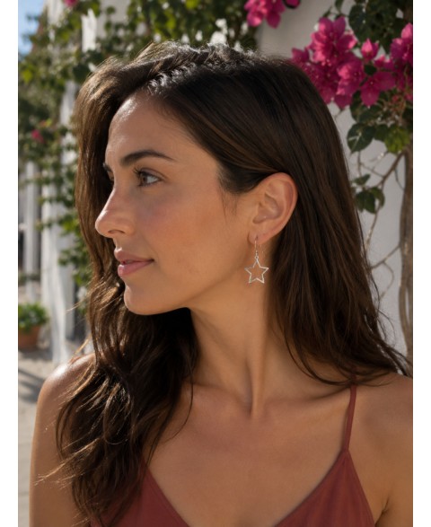 Pendientes Hippie Estrella...