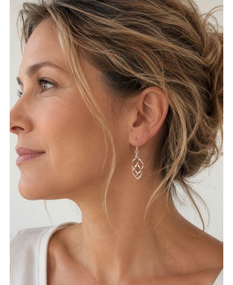 Pendientes Omy Plata