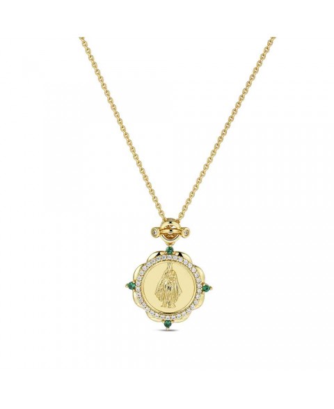 Collar Plata Chapada Oro...