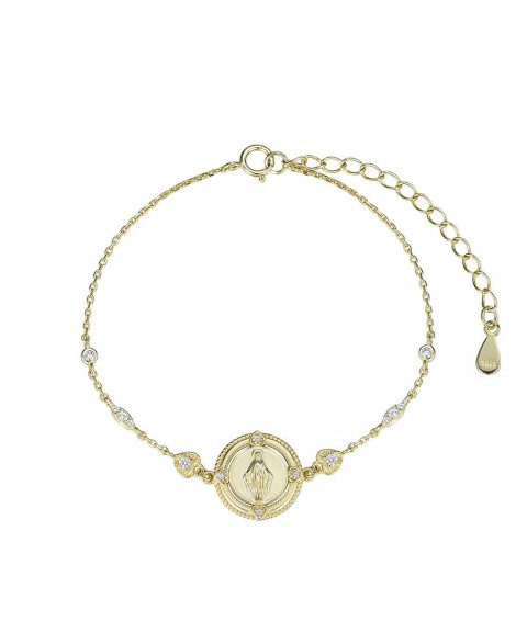 Pulsera Plata Chapada Oro...