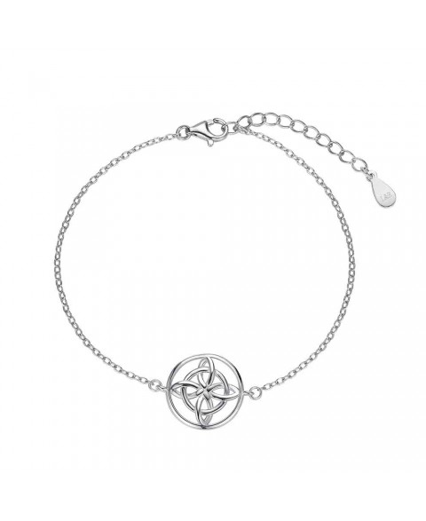 Pulsera Plata Nudo de Bruja...