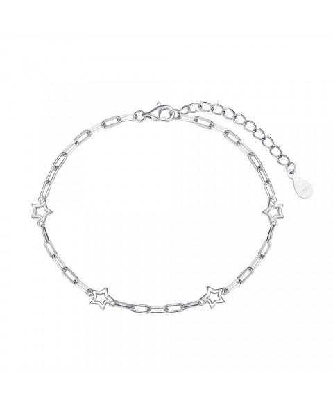 Pulsera Plata Estrellas...