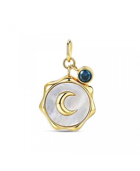 Charm Acero Chapado Oro...