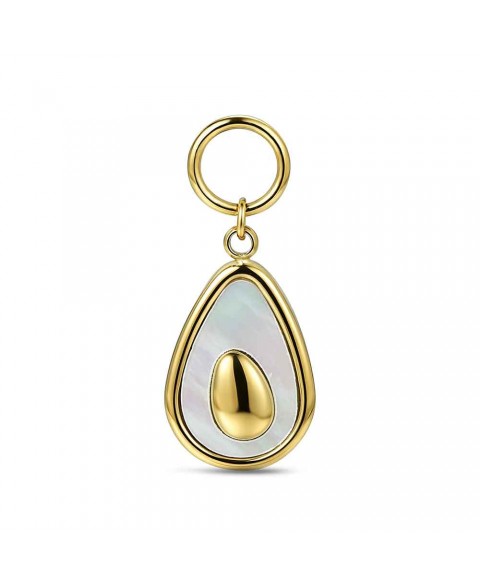 Charm Acero Chapado Oro...