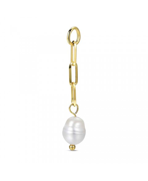 Charm Acero Chapado Oro...