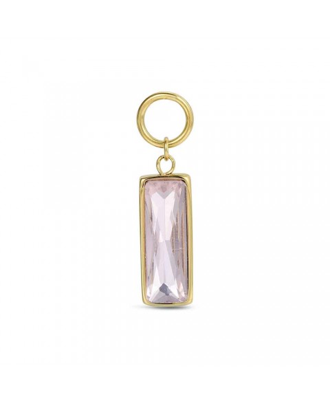 Charm Acero Chapado Oro...