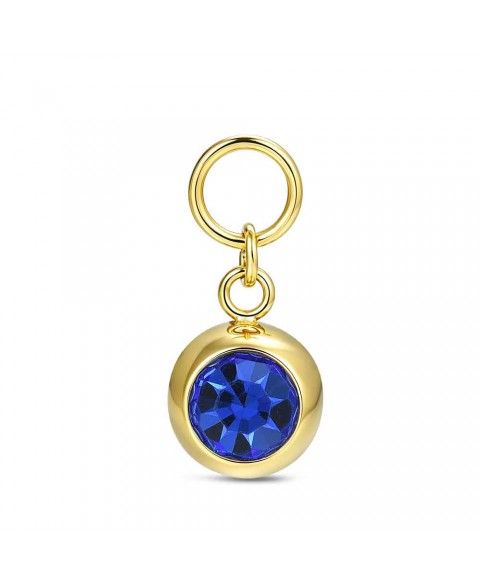 Charm Acero Chapado Oro...