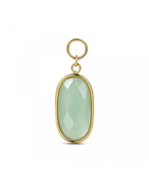 Charm Acero Chapado Oro...