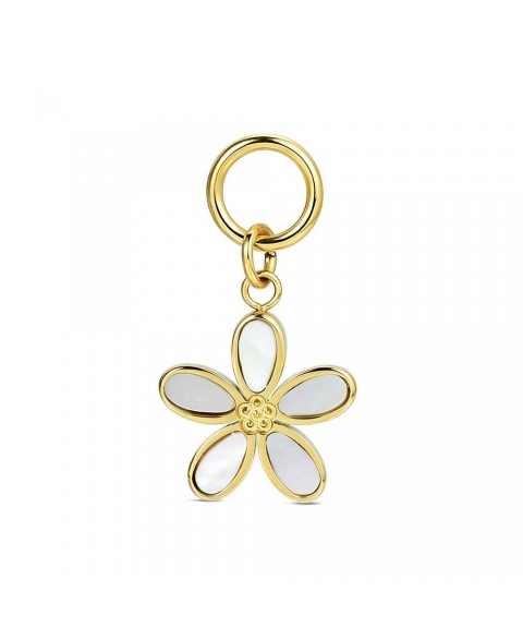 Charm Acero Chapado Oro...