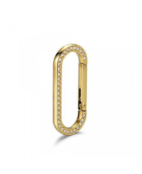 Charm Acero Chapado Oro...