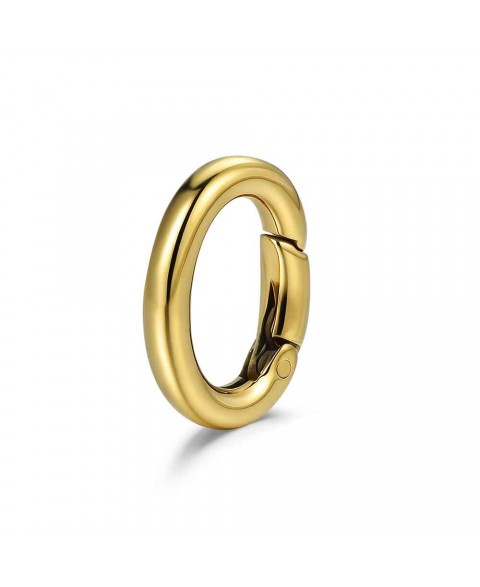 Charm Acero Chapado Oro...