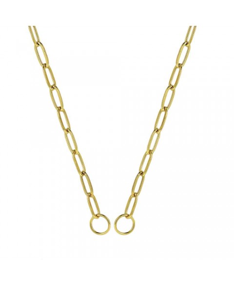 Collar Acero Chapado Oro...