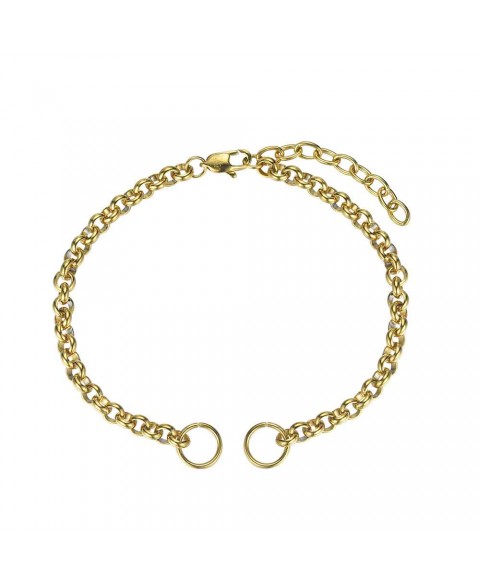 Pulsera Acero Chapado Oro...