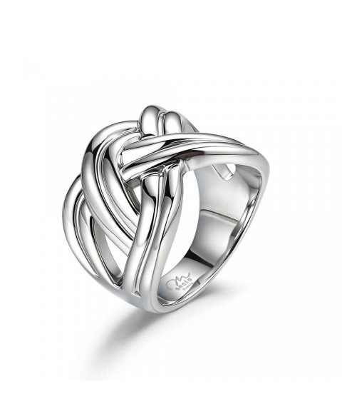 Anillo Acero Chapado...
