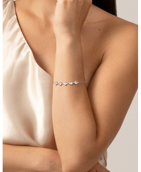 Pulsera Plata Circonitas...