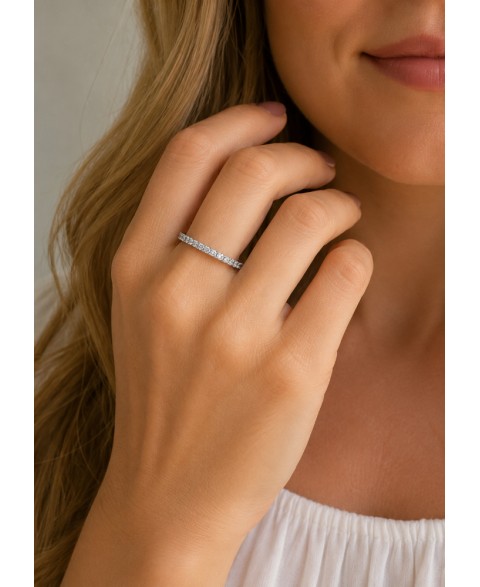 Anillo Solitario Alba...