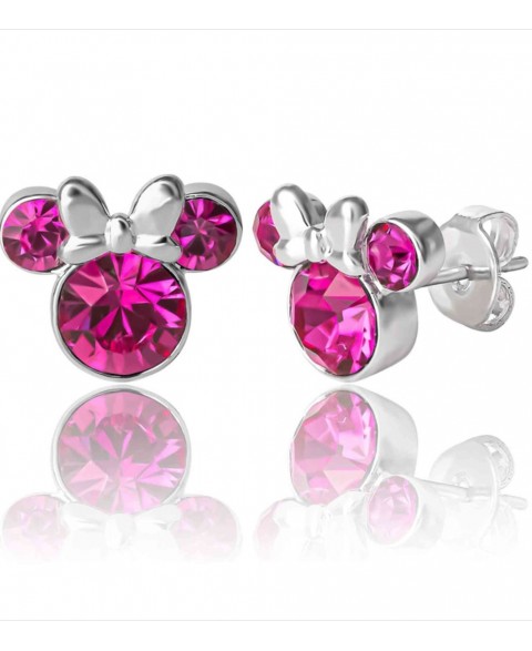 Pendientes Minnie Fucsia...